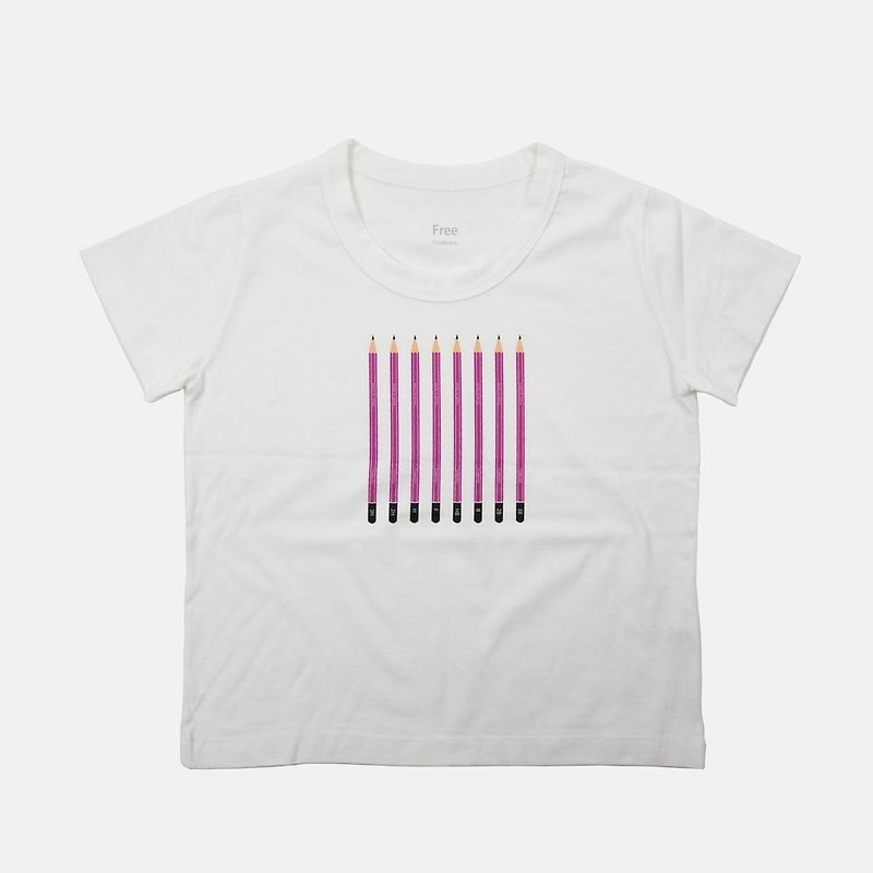 3H ~ 3B Drawing Pencil Print T-shirt Ladies Free Size Tcollector