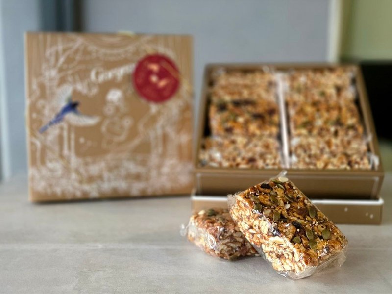 【雋荖廚房】 黑糖紅藜麥堅果沙琪瑪 - 零食/點心 - 新鮮食材 金色