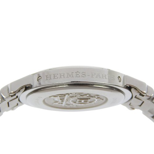 【美品】HERMES エルメス クリッパー CL4.410 腕時計 日本直送】エルメス HERMES クリッパー 腕時計 CL4.410 SS
