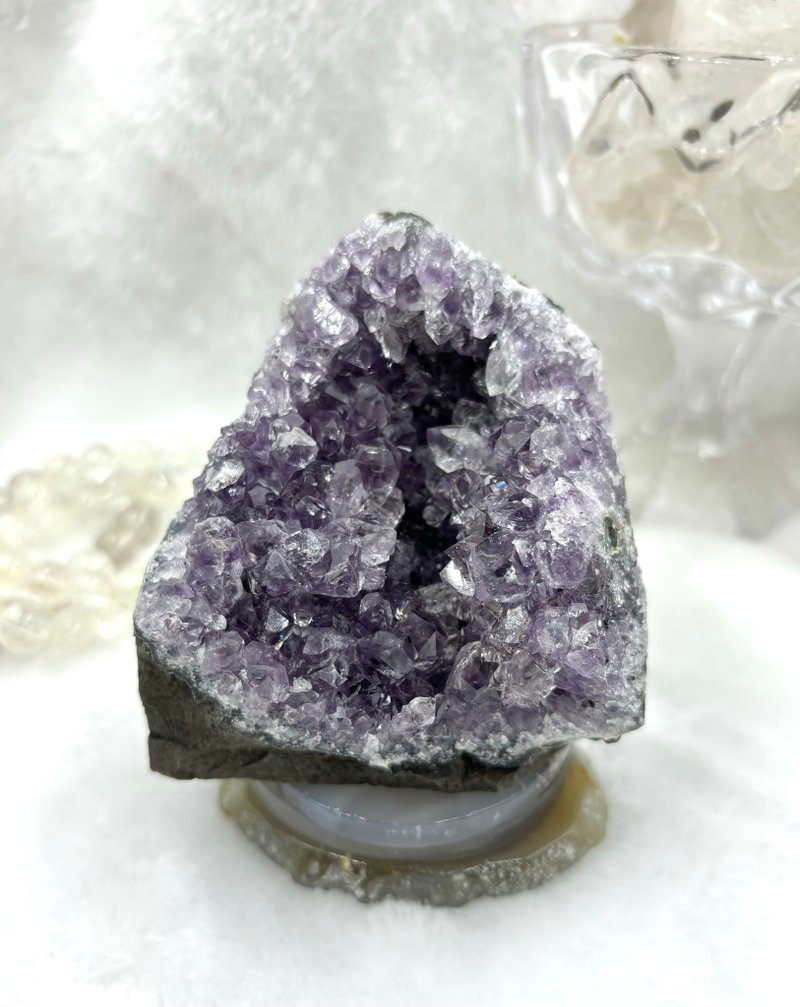 *天賜的禮物 - 充電 - 靈性* 天然巴西紫水晶鎮 Amethyst - 擺飾/家飾品 - 水晶 紫色