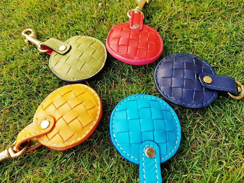 【Christmas gift box】 Colorful pineapple-gogoro key leather case