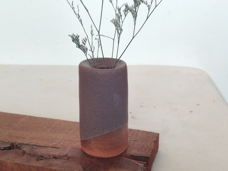 25號 小花瓶 - 花瓶/花器 - 陶 卡其色