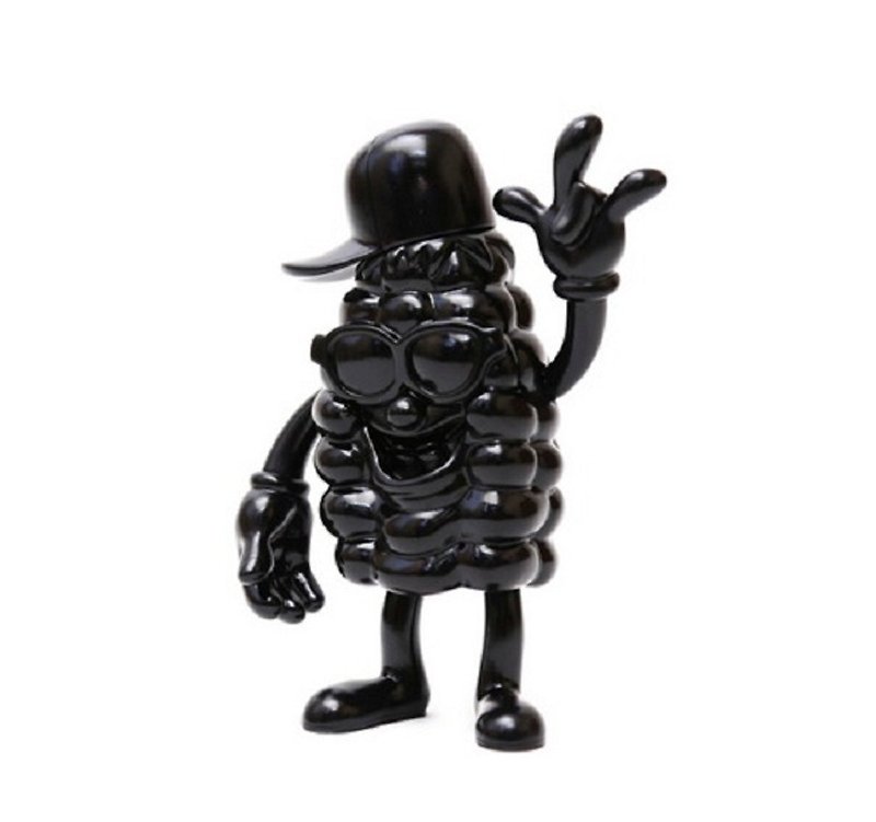 Filter017 X 909 TOY-POP CORN Vinyl Toy-Black Humor Limited Special Edition - Items for Display - Other Materials 