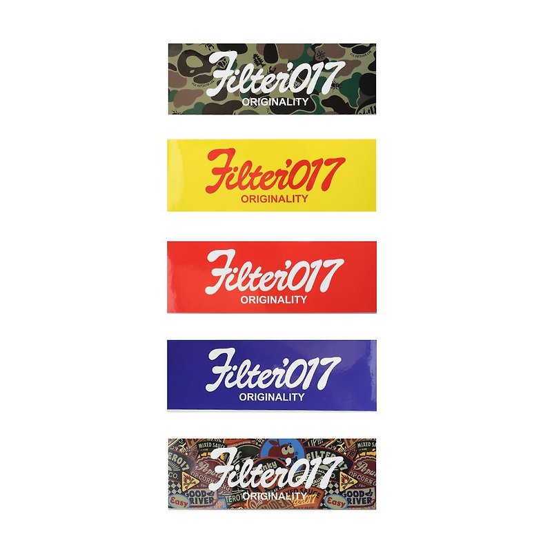 Filter017 VINTAGE LOGO STICKER / Retro LOGO Sticker Set - Stickers - Paper 