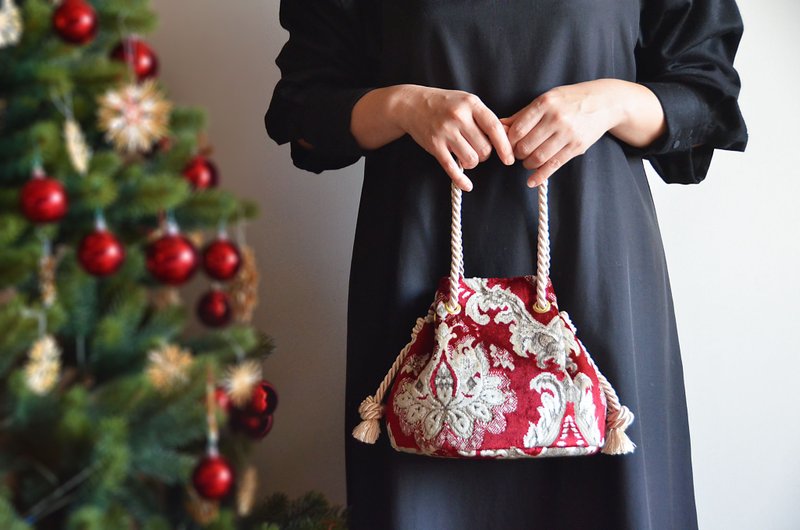 Venice Marine Bag Red Christmas Special Edition Great as a Christmas gift or reward - Handbags & Totes - Other Materials Red