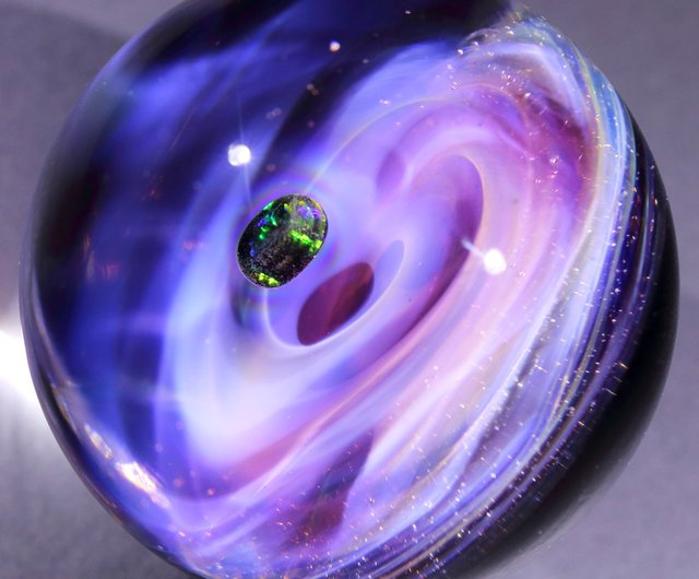 51mm 宇宙ガラスマーブル - オブジェ no.M178 - ショップ Star Safari