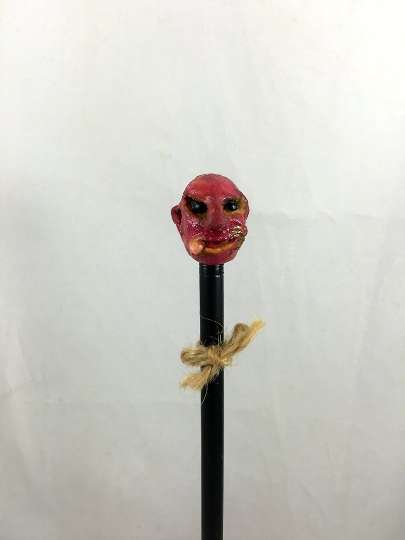 Living corpse pen (Red Devil) / Black HB pencil - Other - Clay Multicolor