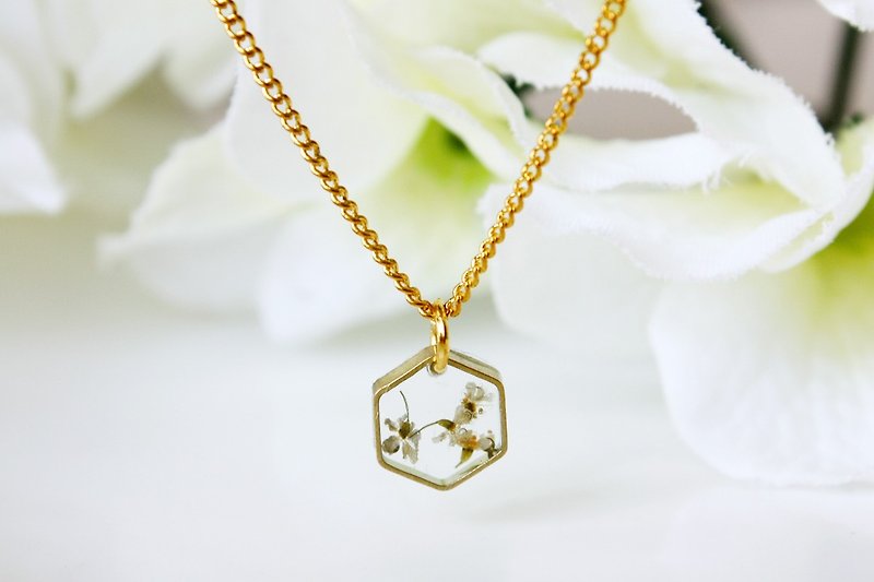 ALOTSS / necklace / mix / cool jewelry, cute necklace, dainty necklace, unique j - Necklaces - Plants & Flowers White
