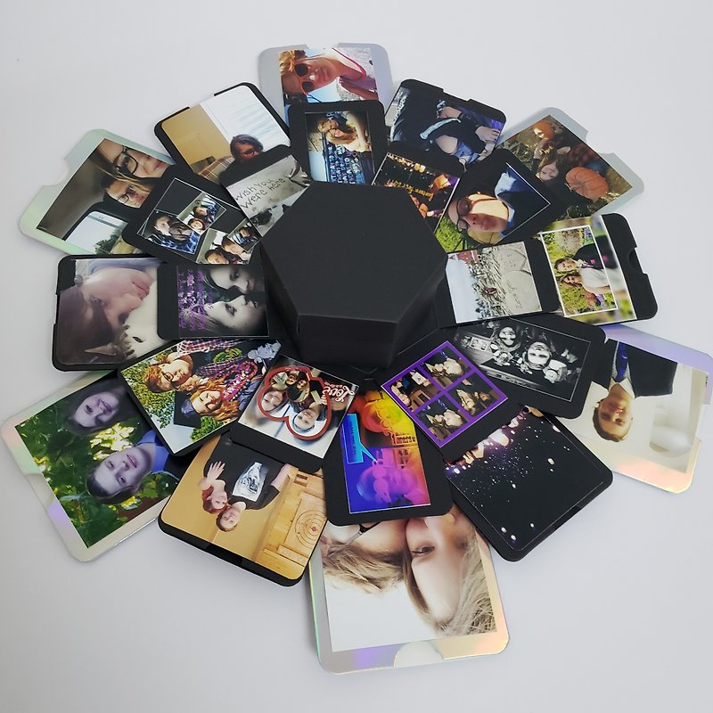 Explosion Box, Boyfriend Anniversary Gift Valentine's Day Gift Boyfriend Birthda - Photo Albums & Books - Paper Transparent