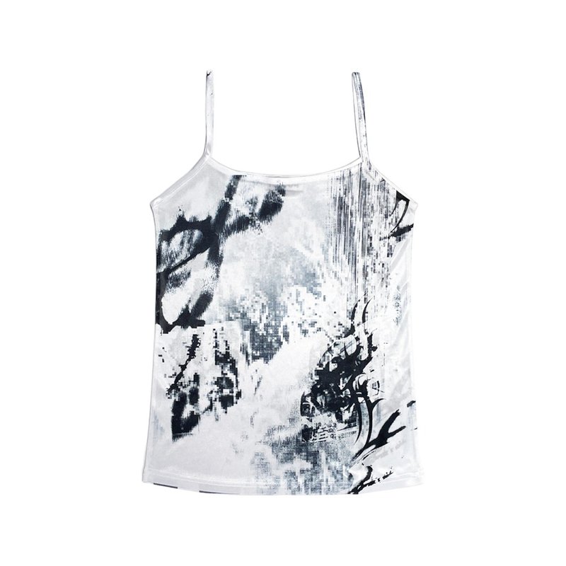 GAD SLEEVELESS - 女上衣/長袖上衣 - 尼龍 白色
