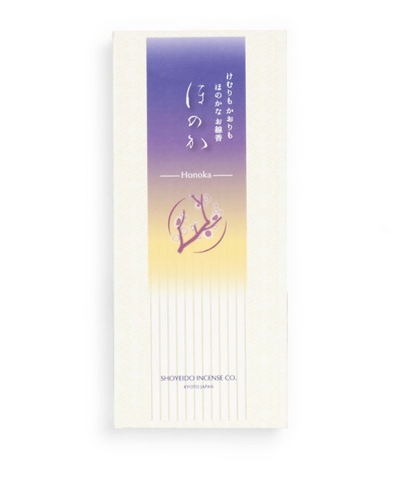 Kyoto line incense Honoka Sihouette ほのか silhouette line incense [Japan Matsueido Kyoto line incense] - น้ำหอม - สารสกัดไม้ก๊อก 