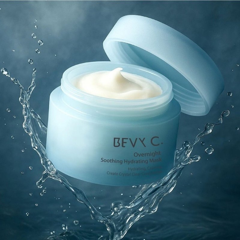 【BEVY C.】親潤乳木晚安水凝膜(凝霜) 115g - 化妝水/保濕 - 其他材質 藍色