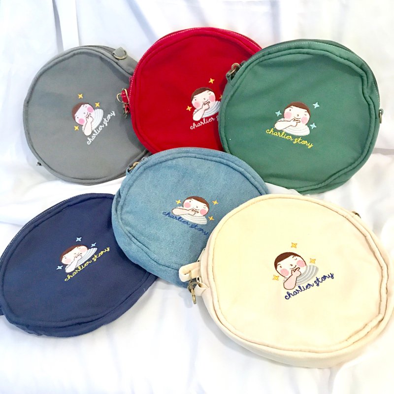 Fat Boy Lok round bag - Messenger Bags & Sling Bags - Polyester Multicolor