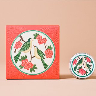 練り香水 - カササギと梅の花【喜上眉梢】15ml / 1個入