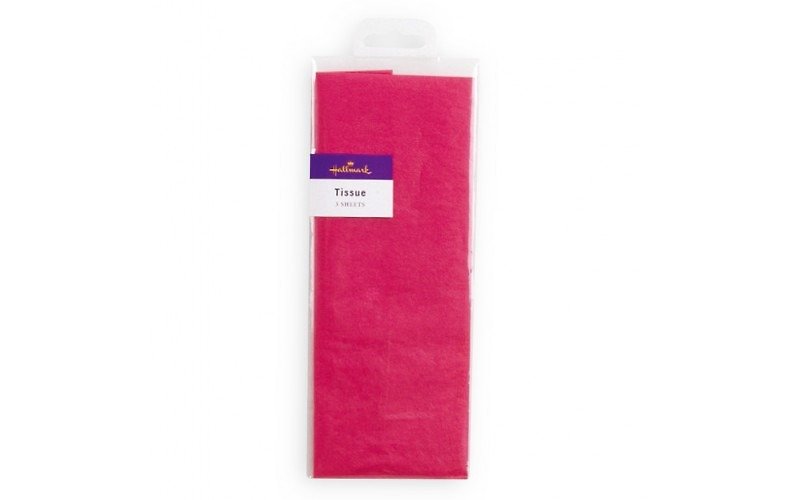 ◤ pink packaging liner (4 in) - วัสดุห่อของขวัญ - กระดาษ สึชมพู