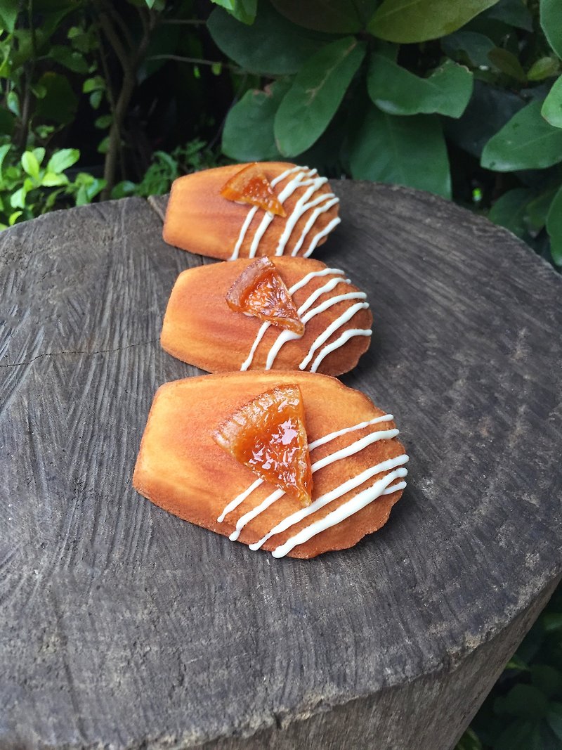 [MSM] Honey Pickled Orange Sliced Madeleine - Cake & Desserts - Fresh Ingredients Orange
