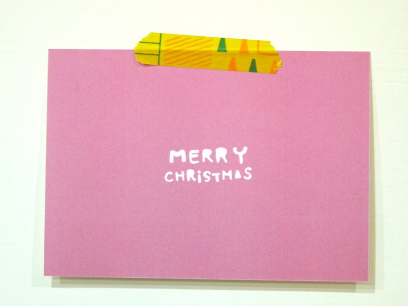 |はがき|クリスマスカード（2色選べる） - カード・はがき - 紙 