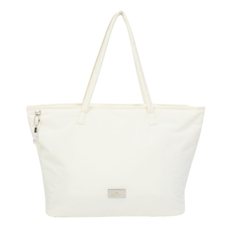 DOUGHNUT Waterproof Handbag Air Bag-Shiraishi-Voyager HZ - Handbags & Totes - Nylon White