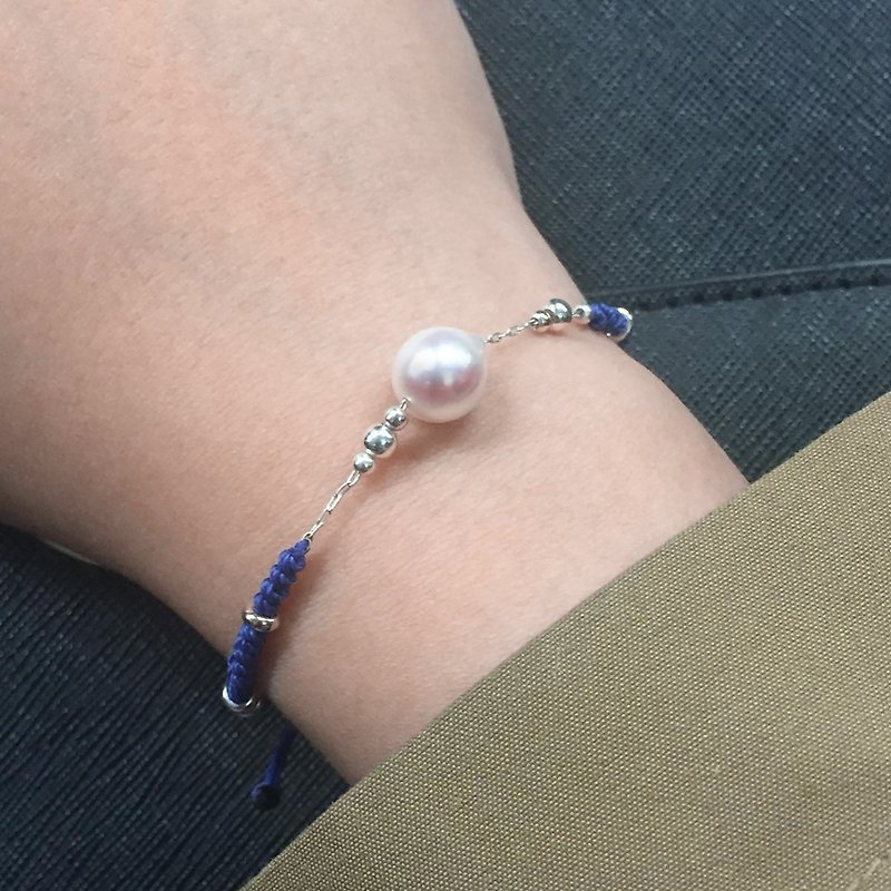 Baroque Pearl Chain String Bracelet | Baroque Pearl Bracelet | Akoya Pearl Gift - สร้อยข้อมือ - ไข่มุก 