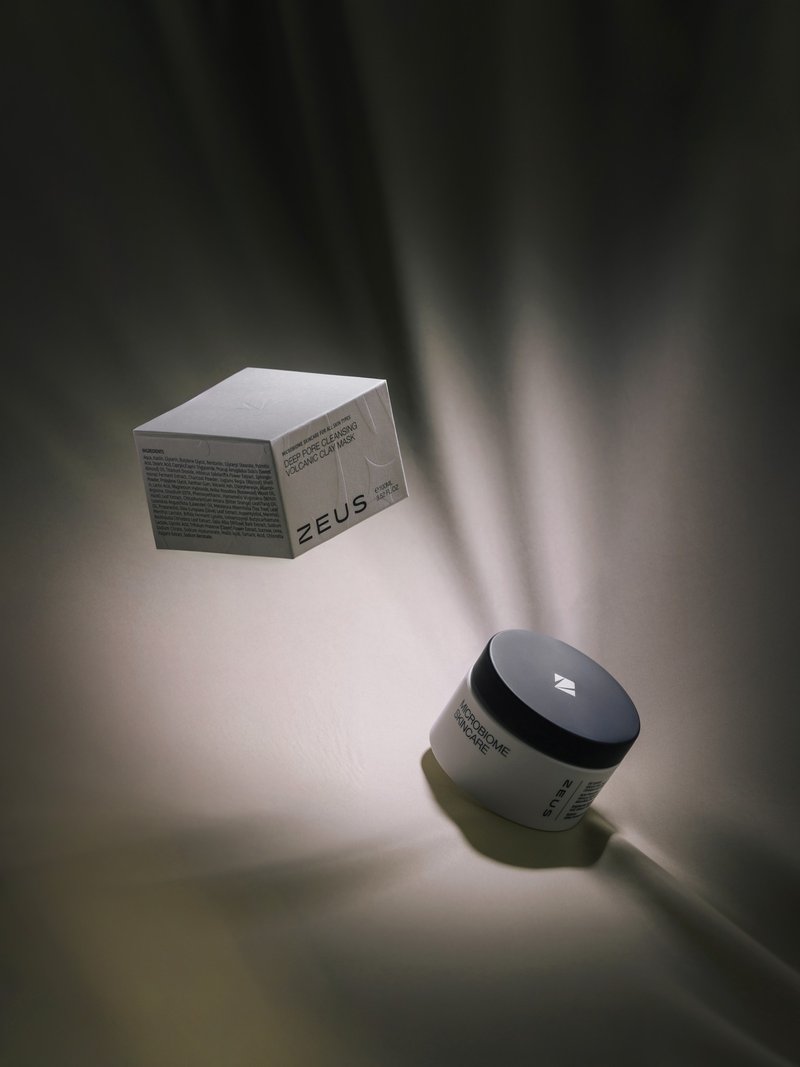 【ZEUS】淨白控油火山泥清潔面膜 100ml - 面膜/凍膜/泥膜 - 濃縮/萃取物 