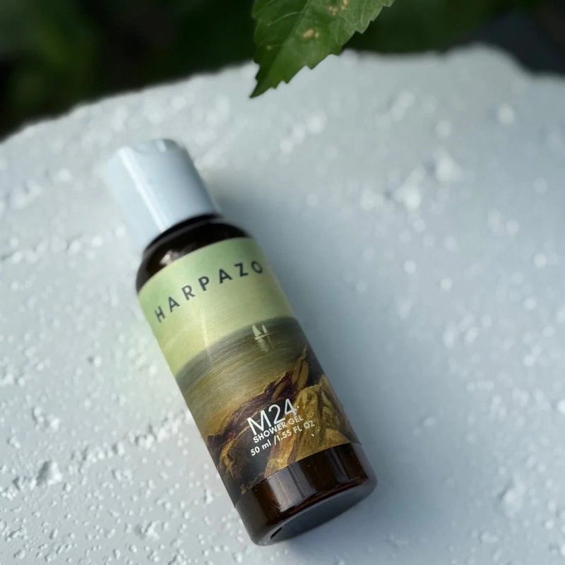 M24 旅行裝沐浴露 50ml 茶香龍井綠茶 旅行裝可放包包上機婚禮 - 保養/沐浴旅行組 - 精油 綠色