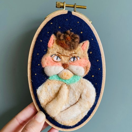 羊毛フェルト　シンシン&リーリーのリアルフレーム 500x0.jpg