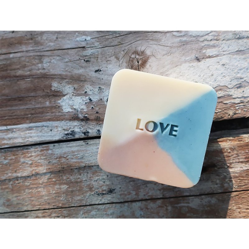 【皂章B36】LOVE 簡單愛 字章  婚禮皂章 小物 Soap Stamp - 蠟燭/香氛/手工皂 - 壓克力 