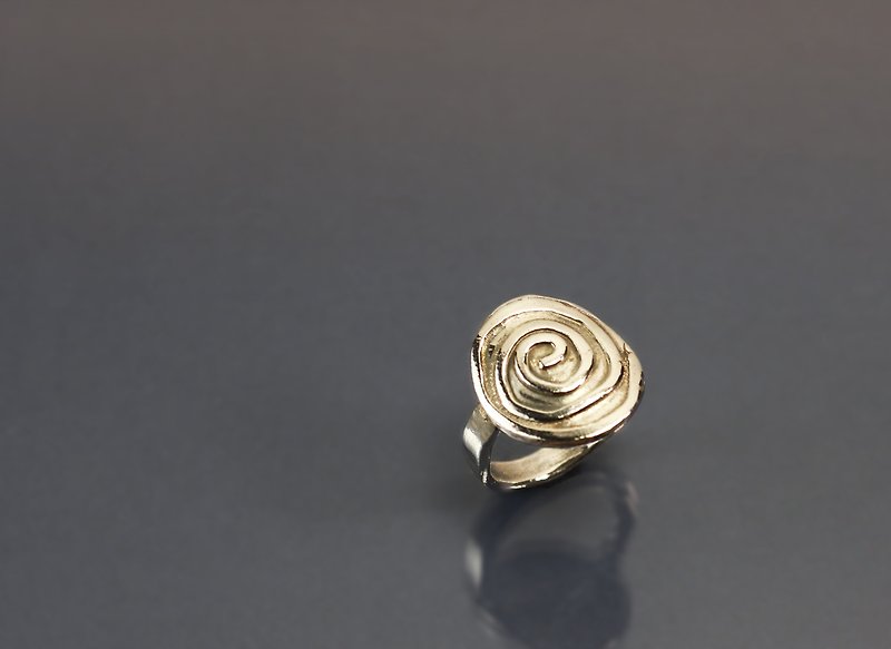 Image Series - Concentric 925 Silver - General Rings - Sterling Silver Brown