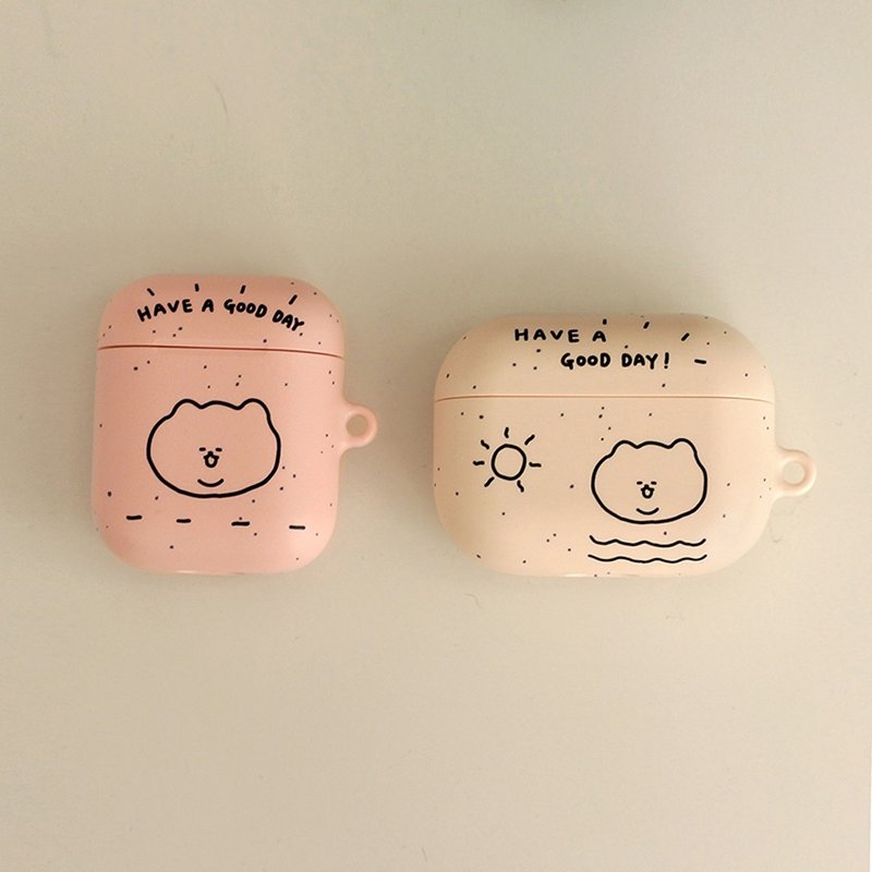 【3 MONTHS 官方代理】黃色悠仔airpods殼 (2/3代) / 橘色悠仔pro - AirPods/耳機保護套 - 塑膠 橘色