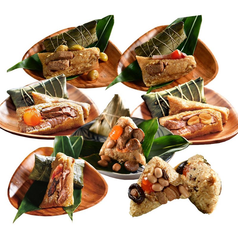 南門市場【立家】經典好粽 七口味任選 七包/組 (6/13-6/19出貨) - 水餃/滷味/熟食 - 其他材質 綠色