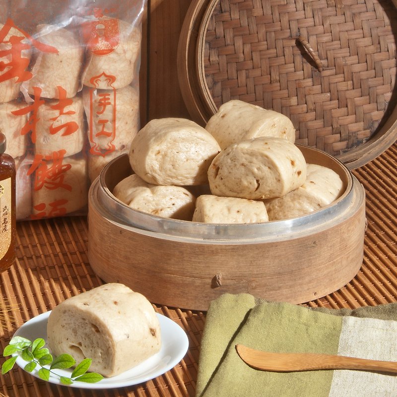 Geli Kumquat Steamed Bread 12pcs - Bread - Fresh Ingredients 
