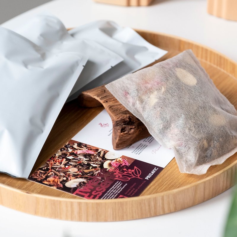Love Mother Series [Exquisite Materials] Traditional Chinese Herbal Foot Bath Bag Foot SPA for Mom - อื่นๆ - พืช/ดอกไม้ ขาว