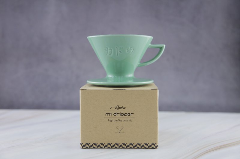 Taiwan Kadou design, Hasami JP made M1 Dripper - Coffee Pots & Accessories - Pottery 
