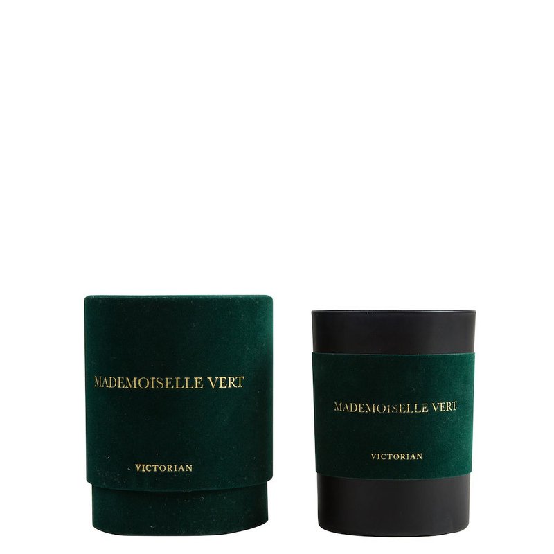 VICTORIAN Velvet Mademoiselle Vert Candle 250g - น้ำหอม - ขี้ผึ้ง 