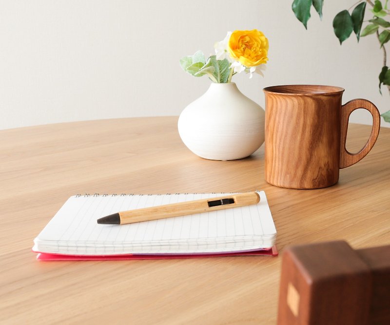Asahikawa Craft Craft Suzuki Bezel Ballpoint Pen - Other Writing Utensils - Wood 