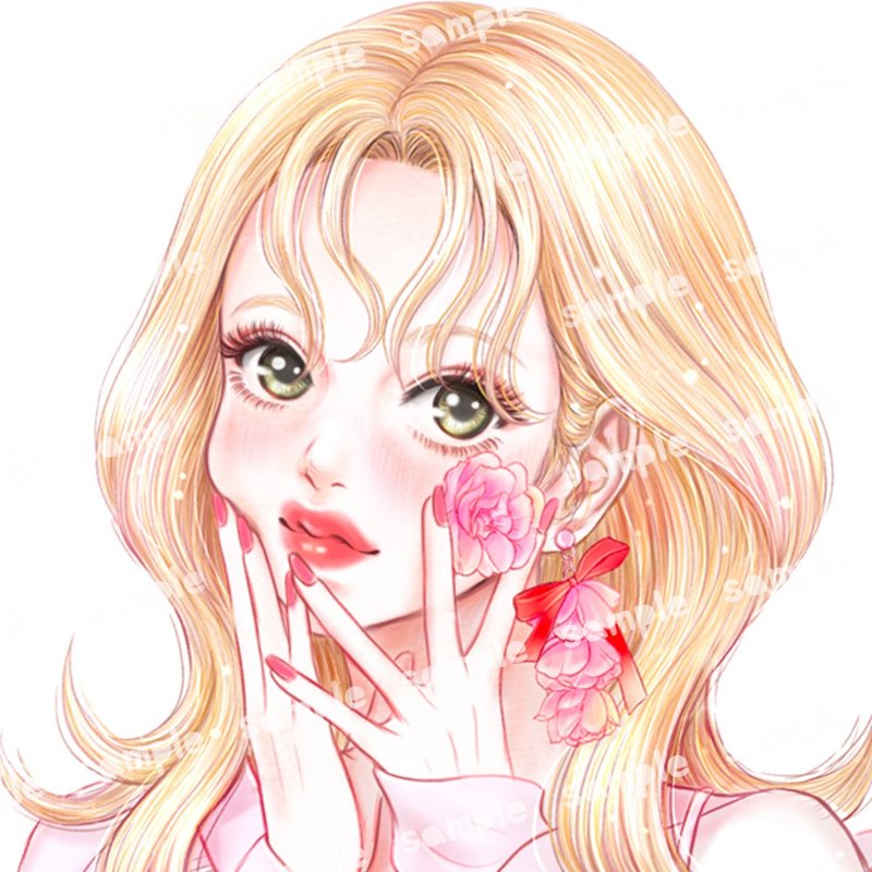 kayley sticker - 貼紙 - 紙 