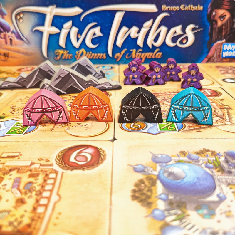 Sticker Pack compatible with Five Tribes: Les Artisans of Naqala board game - Other - Paper 