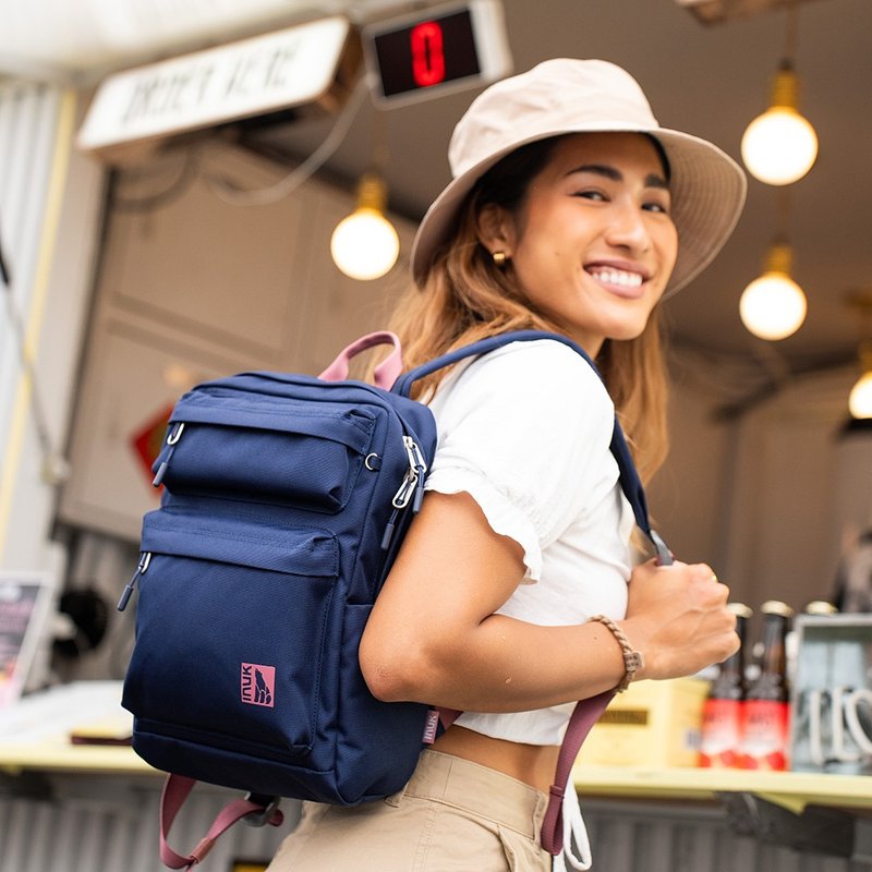 Eco-friendly color palette series | Eco Primary Venus A4_RP Future Dusk - Messenger Bags & Sling Bags - Eco-Friendly Materials Blue