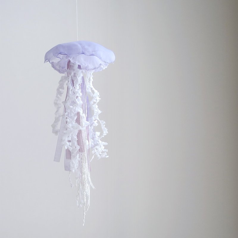 วัสดุอื่นๆ ตกแต่งผนัง สีม่วง - Jellyfish Mobile ( size:S / Purple ) 1pc