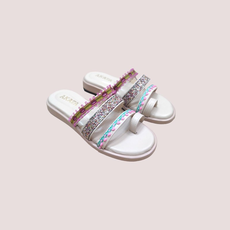 Sandal Shoes | B021 - รองเท้ารัดส้น - หนังเทียม 