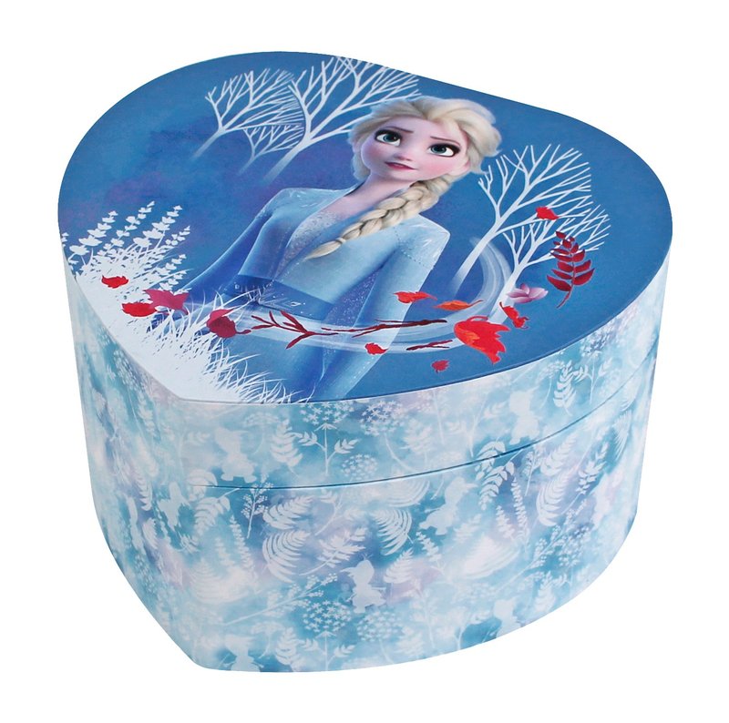 Trousselier -Disney Frozen II Large Heart Jewellery Box with Music - เฟอร์นิเจอร์เด็ก - วัสดุอื่นๆ สีน้ำเงิน