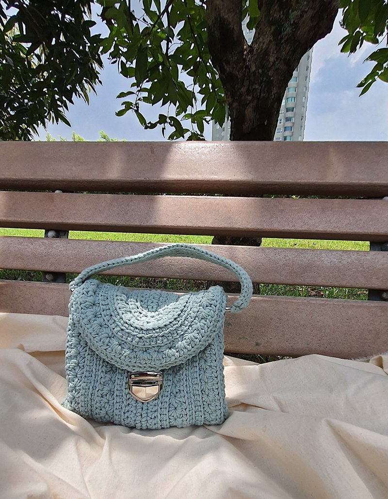 Elegant handbag fashion art texture - กระเป๋าถือ - ผ้าฝ้าย/ผ้าลินิน 