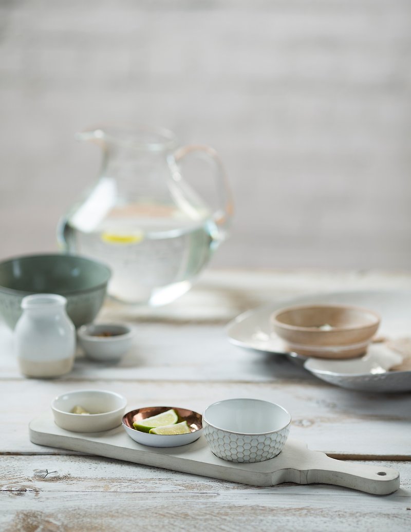 【NEW】●Bowl & Paddle Set● UK - The Just Slate Company - Small Plates & Saucers - Paper 