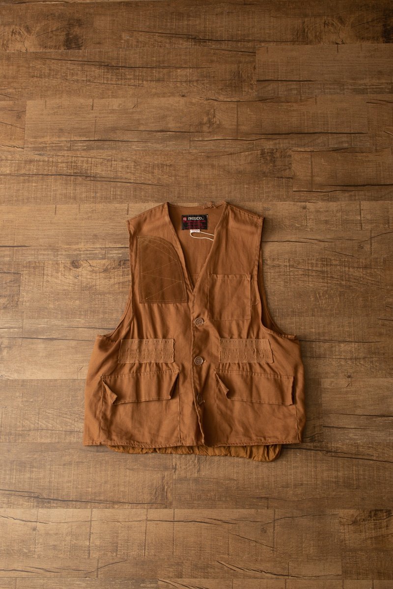 Vintage Hunting Vest 獵裝背心【初戀販賣所】 - 男背心 - 棉．麻 