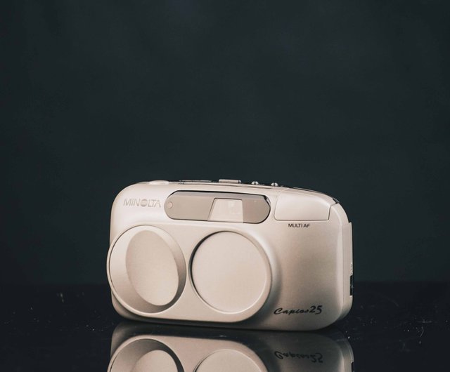 MINOLTA ミノルタ Capios25 フィルムカメラ Minolta capios 25 film camera. M.I.N.O.L.T.A - YouTube
