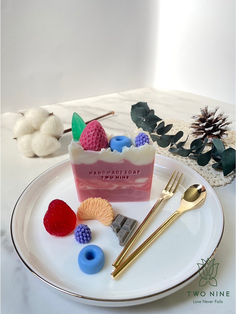 香甜可口草莓蛋糕 - 肥皂/手工皂 - 精油 