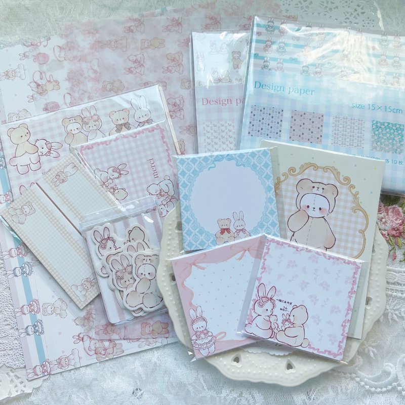 全新毛绒玩具系列纸制品 - 禮物盒/包裝盒 - 紙 多色