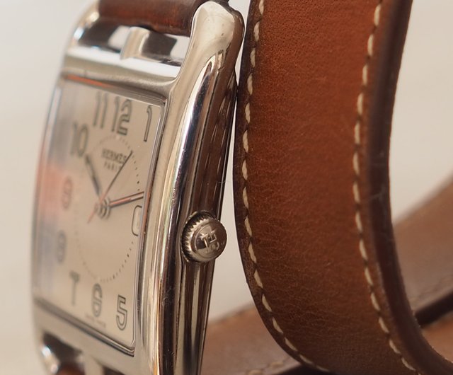 HERMES エルメス ケープコッド ドゥブルトゥール ウォッチ