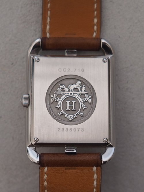 HERMES エルメス ケープコッド ドゥブルトゥール ウォッチ