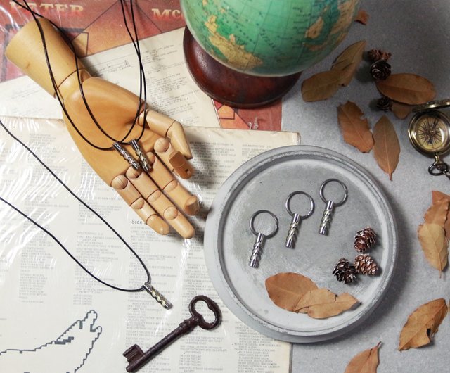 コンバース26.5cm330白/ブルーnextar人工皮革　kサv 激レア自発光体 トリチウムキーホルダー